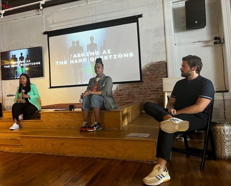 Spoke at Anomaly about AI ethics & AI user experience, hosted by the Chief AI Officer.