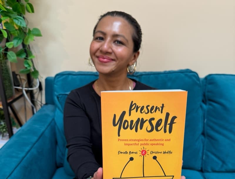 Contributed as an author to the book "Present Yourself" by Women Talk Design, Danielle Barnes.