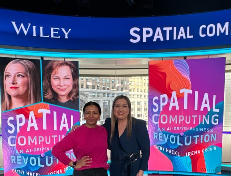 Celebrated Cathy Hackl's book launch on Spatial Computing at NASDAQ.