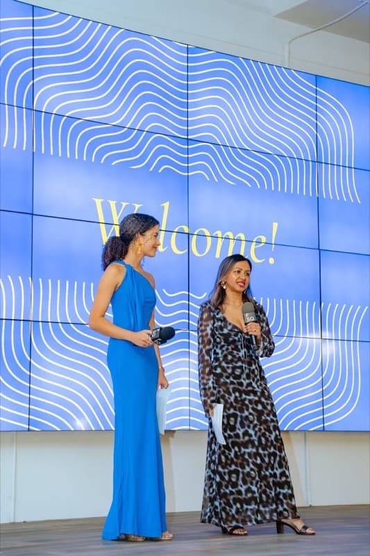 Cohosted Women in Innovation Awards segment with Sabrina Romviel.